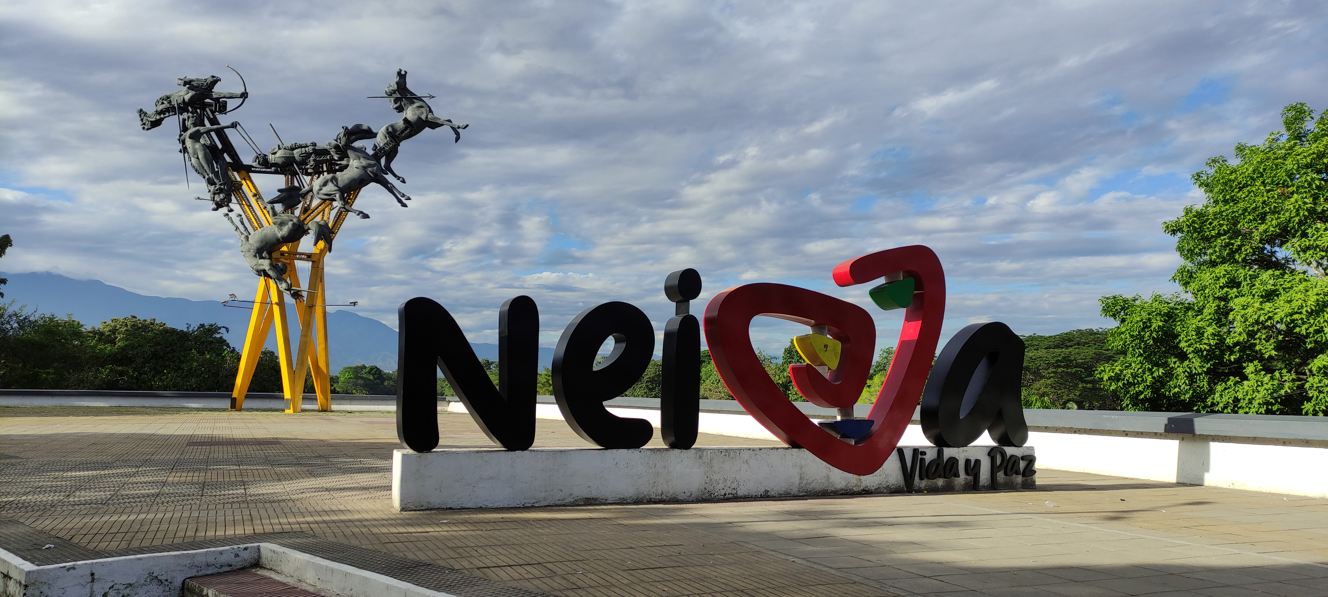 Monumento La Gaitana en Neiva